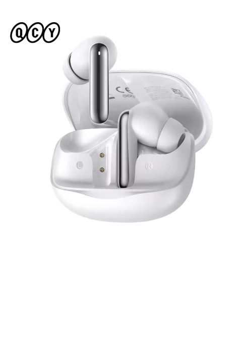 écouteurs sans fil bluetooth blanc 48