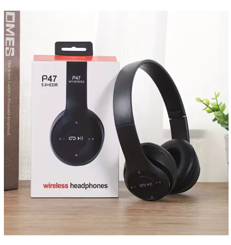 casque sans fil noir p 45 01