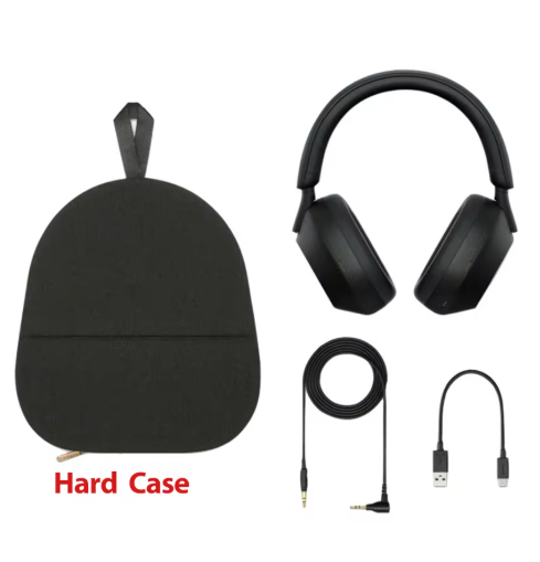casque sony wh-1000xm5 noir avec étui rigide