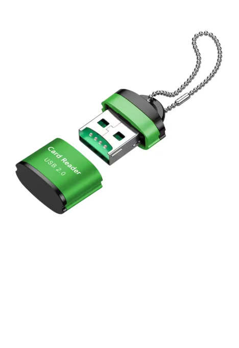 lecteur carte sd vert 01