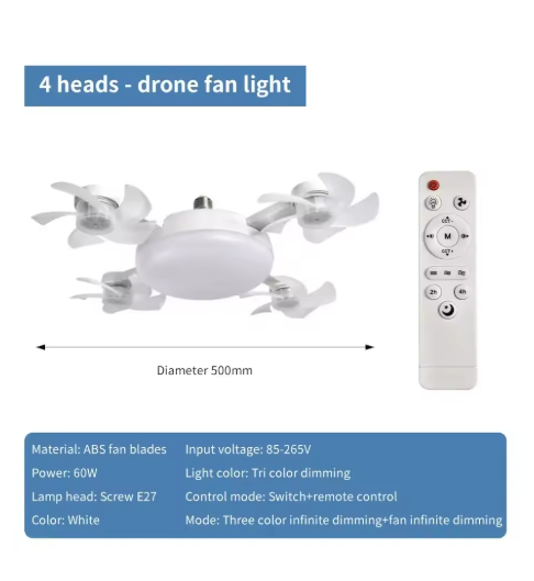 ventilateur plafond BLANC 04