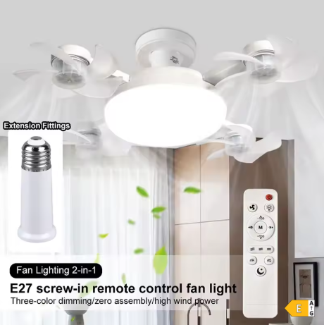 ventilateur plafond led blanc 01