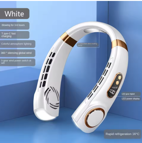 ventilateur de cou blanc 01