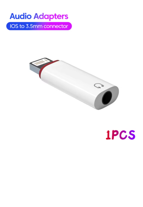 adaptateur iphone jack blanc 001