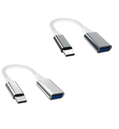 adaptateur usb-c vers usb blanc 004