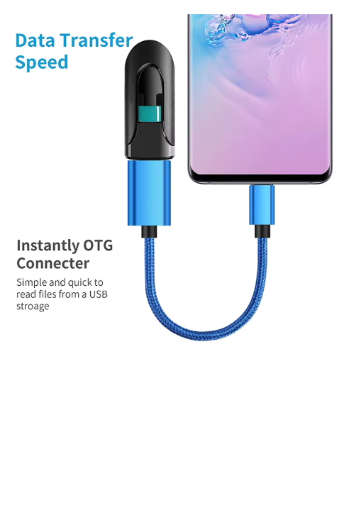 adaptateur usb-c vers usb bleue 01