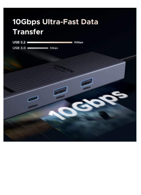 UGREEN HUB USB NOIR 01