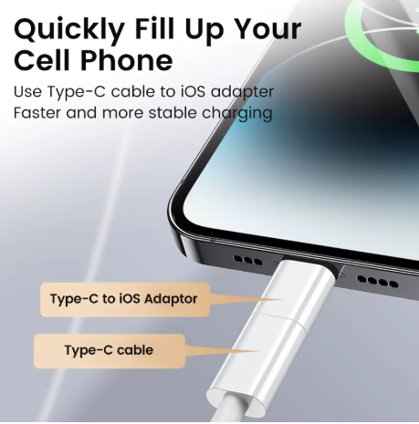 adaptateur usb c vers lightning 002