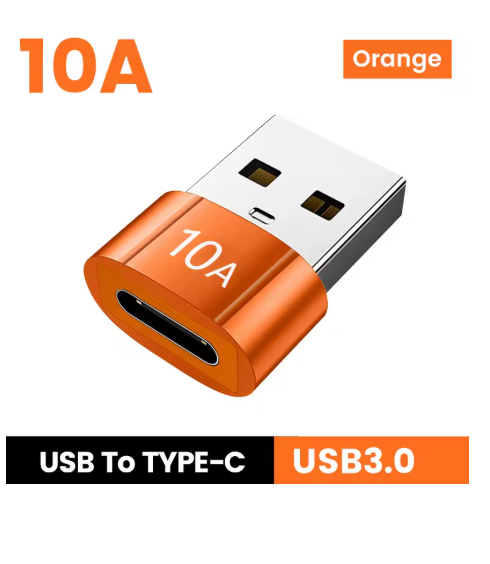 adaptateur usb c orange micro 6