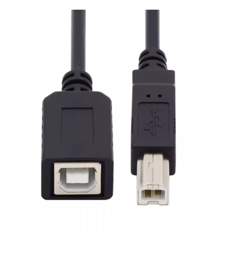 câble usb mâle femelle noir 05