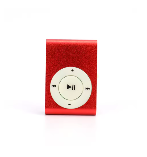 Mp3 lecteur rouge 01