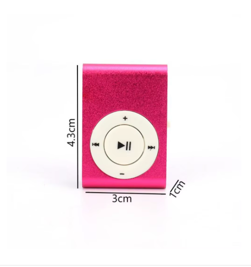 mp3 lecteur rose 01