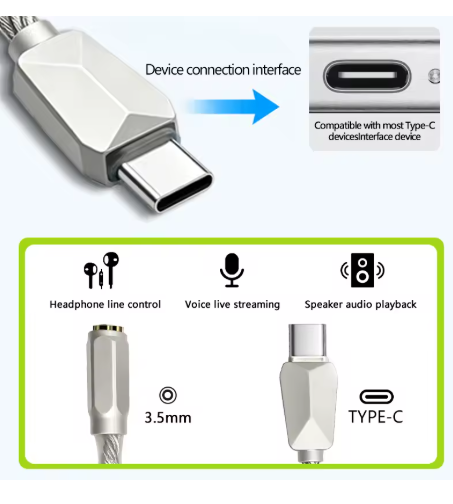 adaptateur jack usb c argenté 05