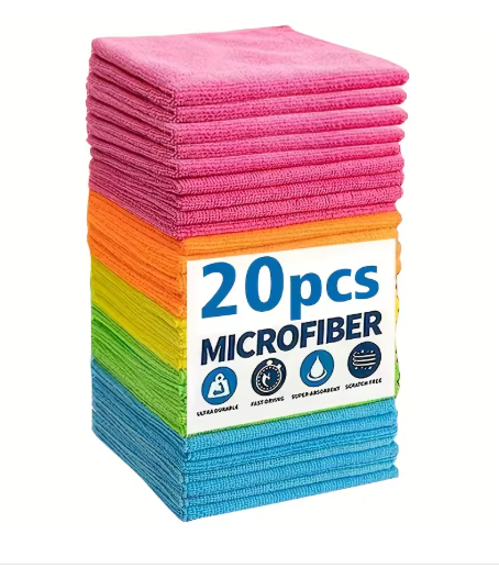 chiffons microfibre 20pcs