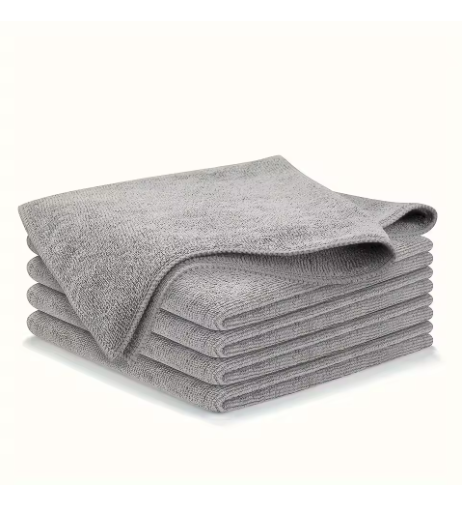 lavettes microfibre gris 001