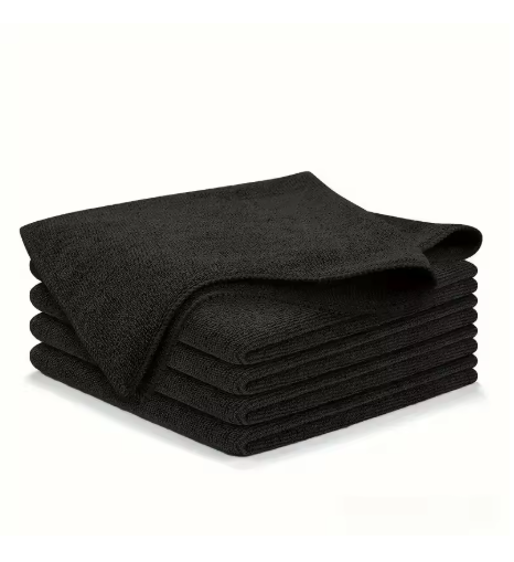 lavettes microfibre noir 001