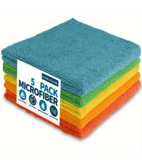chiffons microfibre multi colors 001