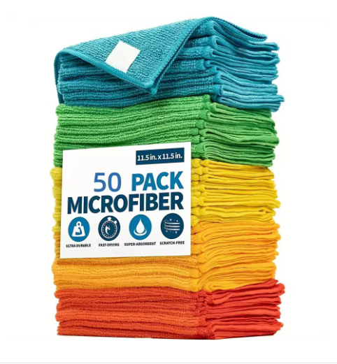 chiffons microfibre multi colors 008