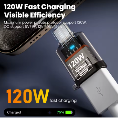 adaptateur usb vers usb-c noir 004