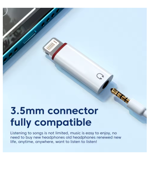 adaptateur lightning jack blanc 001