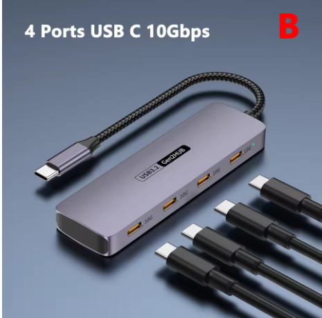 hubs usb GRIS PORT HUB 002
