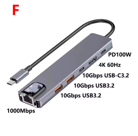 hubs usb GRIS PORT HUB F 001