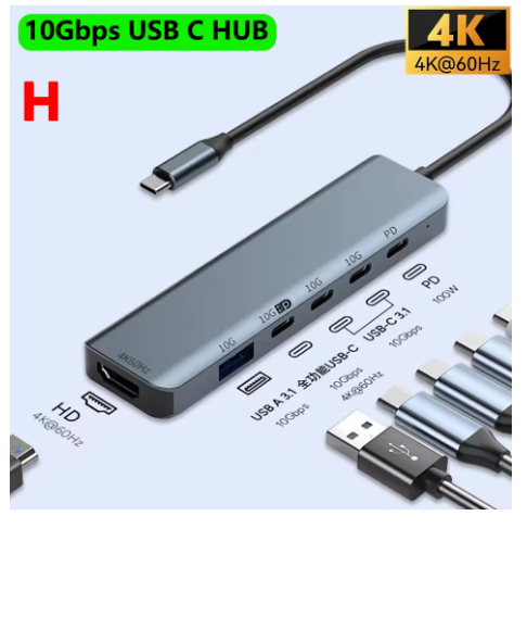 hubs usb H PORT HUB USB 001