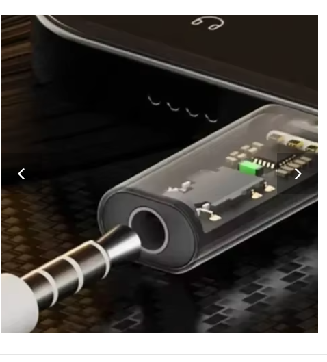 adaptateur jack usb-c blanc dac 001