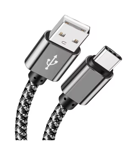 cable usb a vers usb c gris foncé 005