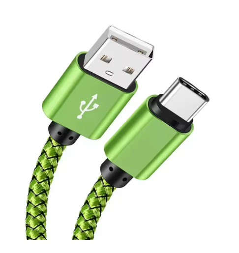 cable usb a vers usb c vert clair 002