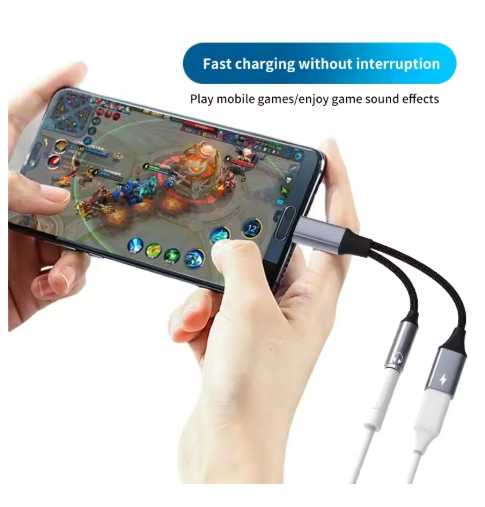 adaptateur usb c téléphone jack usb gris 0078