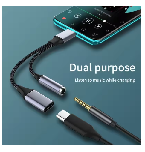 adaptateur usb c duo jac usb gris 009