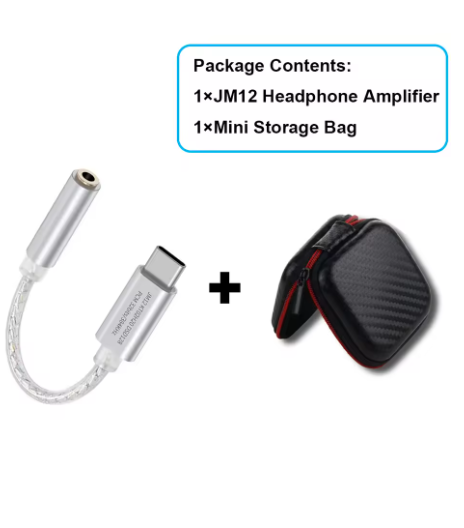 adaptateur jack usb c blanc plus sac noir 001