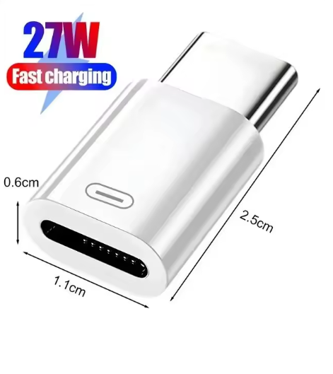 adaptateur lightning usb c blanc ios iphone 001