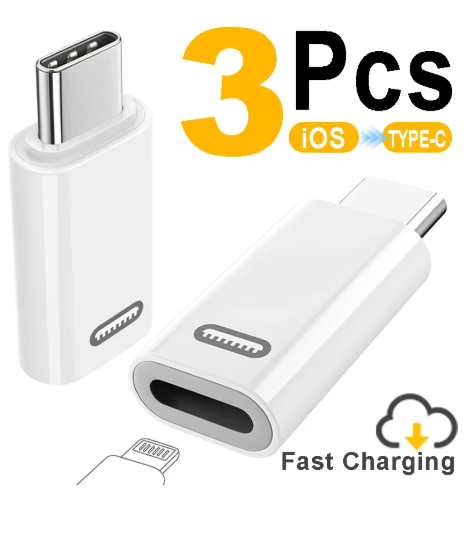 adaptateur lightning usb c blanc trio ios iphone 001