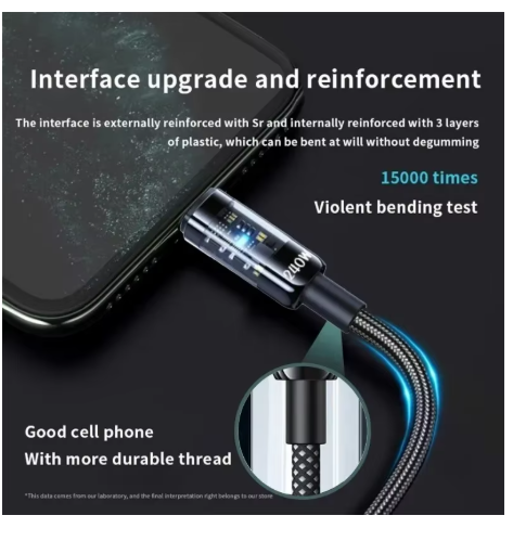 cable usb c gris 1458