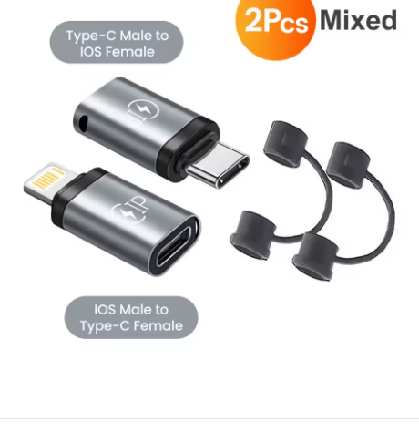 adaptateur lightning vers usb c duo 7852