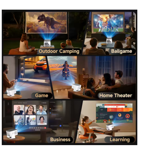 Projecteur Magcubic blanc smart tv 854