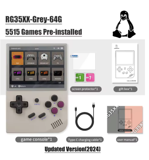 console retro gaming game gris clair 001