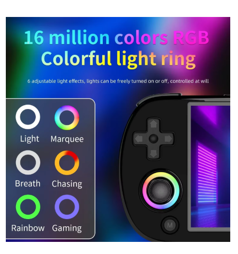 console de jeux portable multi colors rétro gaming 125
