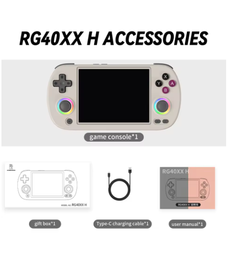 console de jeux portable Gris rétro gamine 004