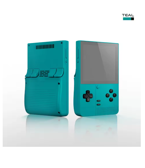 console retro game turquoise gaming 001