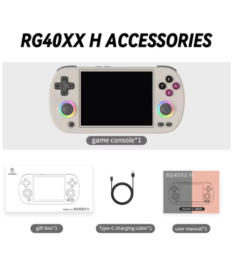 console de jeux portable Gris game 002