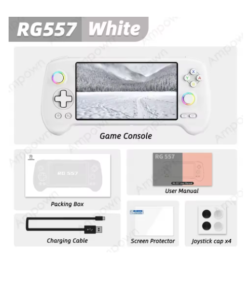 console de jeux portable blanc gaming 0025