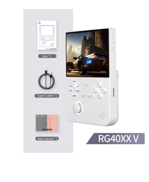 console de jeux portable blanc gaming 001
