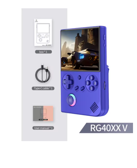 console de jeux portable bleu gaming 5287