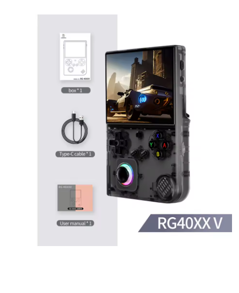 console de jeux portable noir game 025