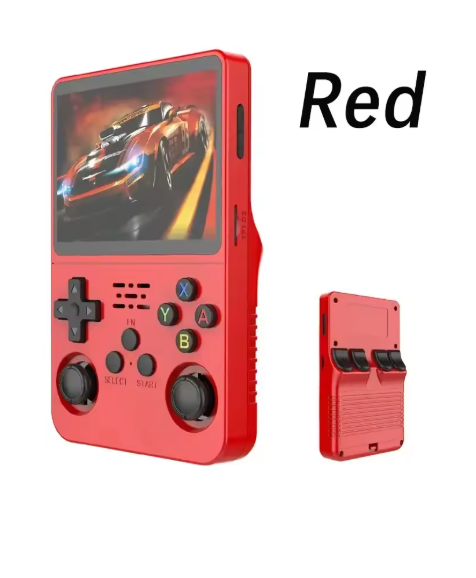 console de jeux portable rouge game 0025