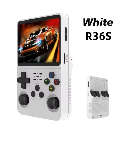 console de jeux portable blanc gaming 004