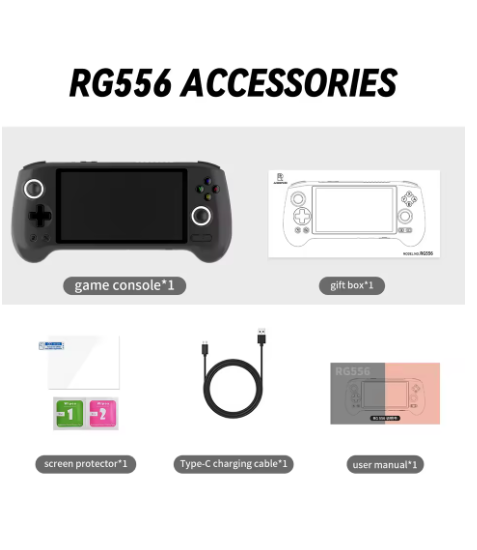 console de jeux portable noir gaming 4210